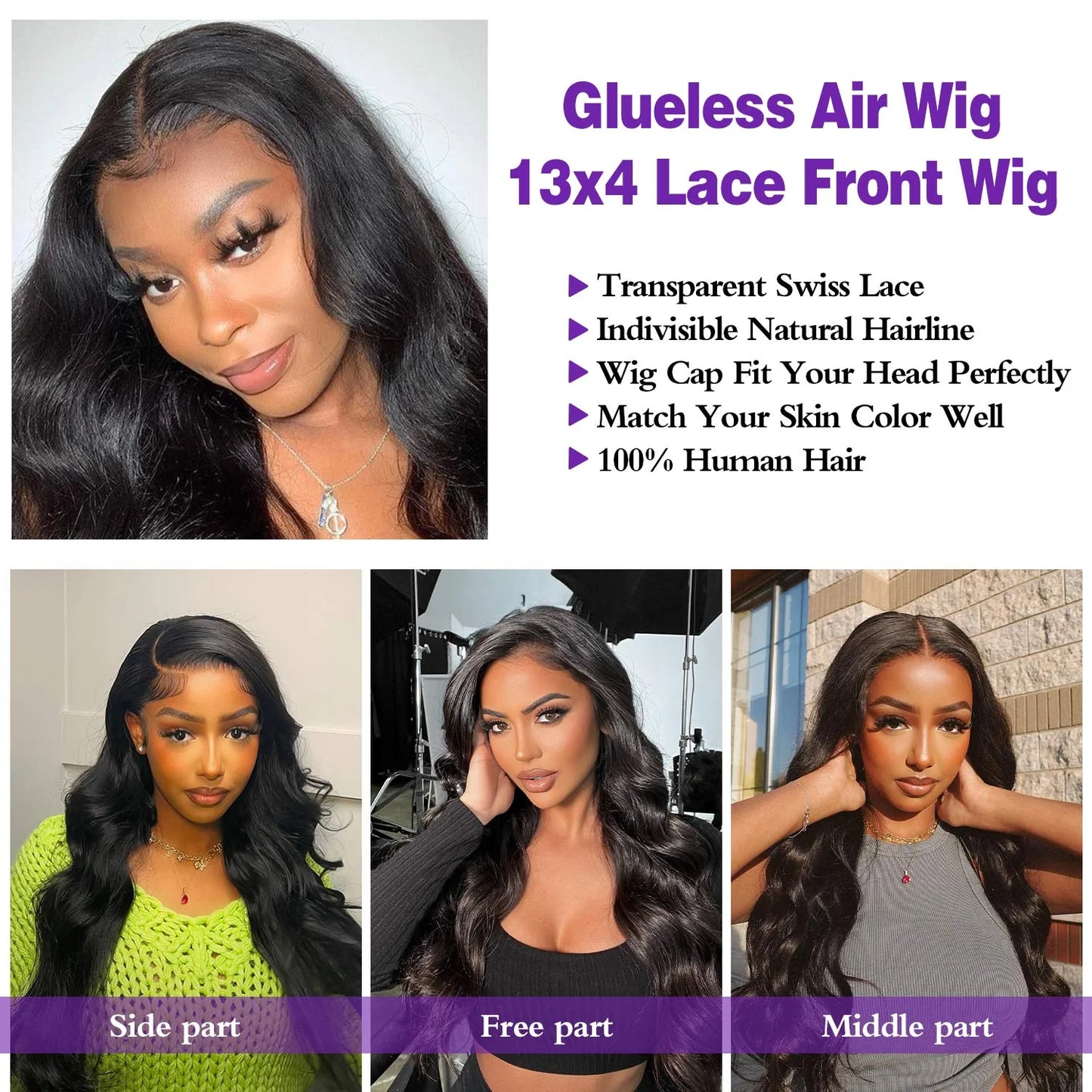 30 Inch Wear And Go Glueless Wigs Human Hair Pre Cut Lace Front Wigs Human Hair 4x4 Body Wave Human Hair Wig For Women Wigs