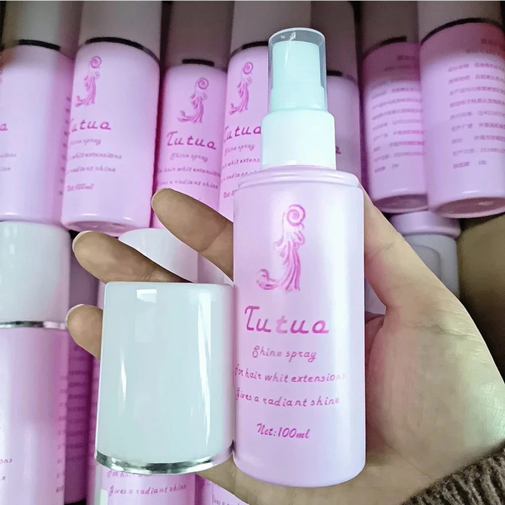 Wig Care Spray Hair System Anti-Frizz Smoothing AntiTangle Protection Synthetic Hair Anti-Static Conditioner Spray