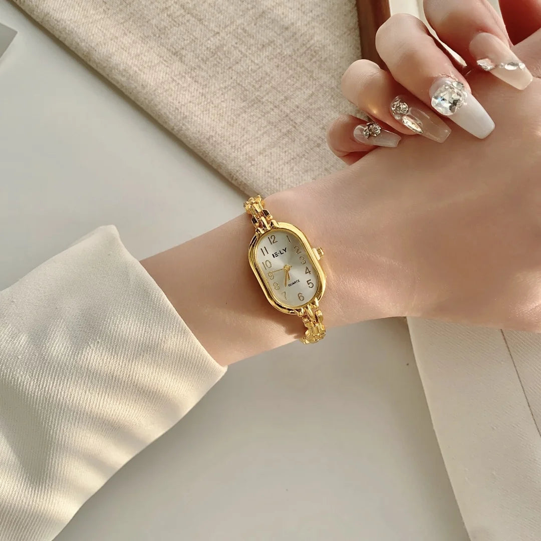 Women Watches Top Brand Luxury Wristwatches Ladies Fashion Gold Bracelet Watch Female Elegant Clock Women montre femme