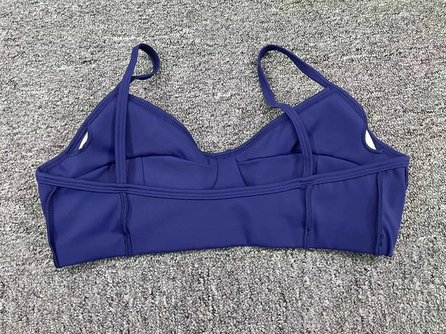 Women Fitmness Backless Gym Running Push Up Yoga Sports Tops Breathable Wrapped Yoga Sports Bras Padded Underwear Female