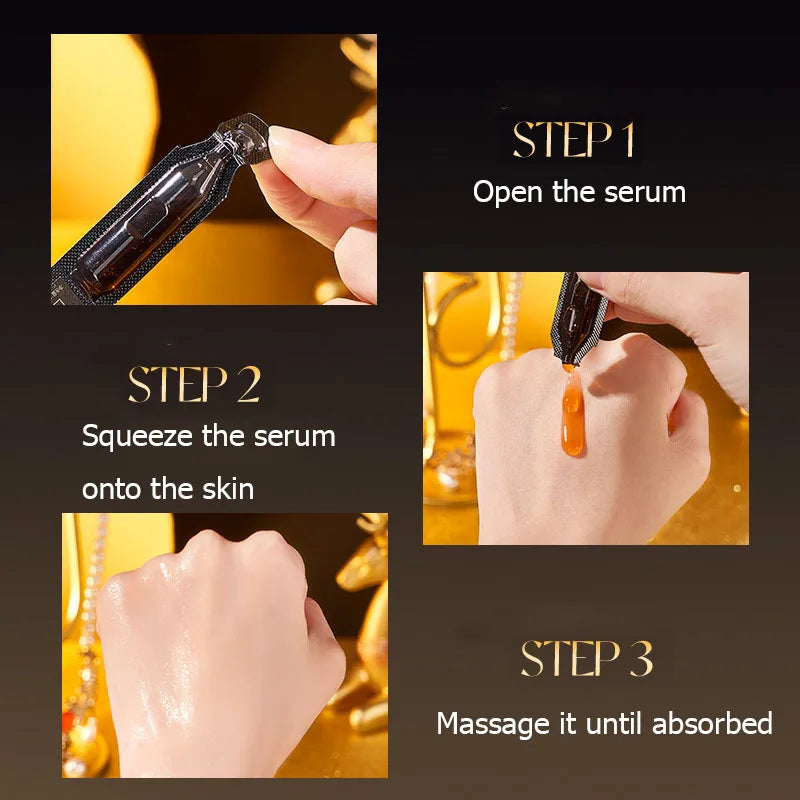 Caviar Serums Stick Caviar Collagens Moisturizing Serums 10 Sticks/Box Caviar Tightening Facial Serums