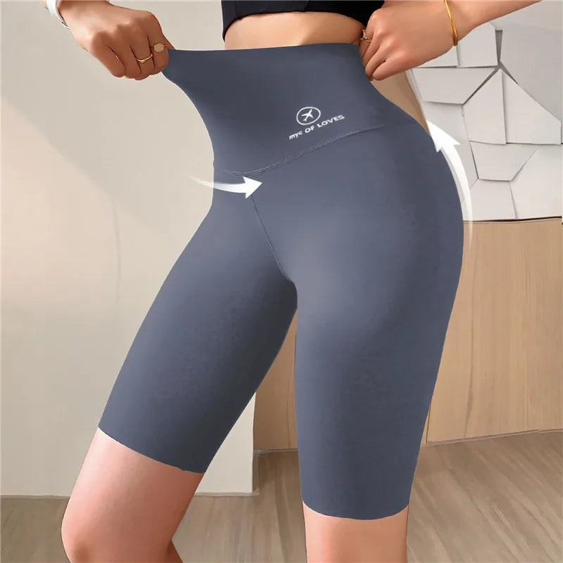 Hot Women Shorts Sports Shorts For Women New Cycling Jogging Fitness High Waist Push Up Gym Shorts Leggings Yoga Shorts