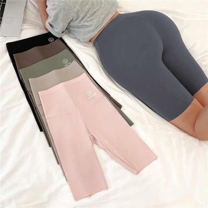 Hot Women Shorts Sports Shorts For Women New Cycling Jogging Fitness High Waist Push Up Gym Shorts Leggings Yoga Shorts