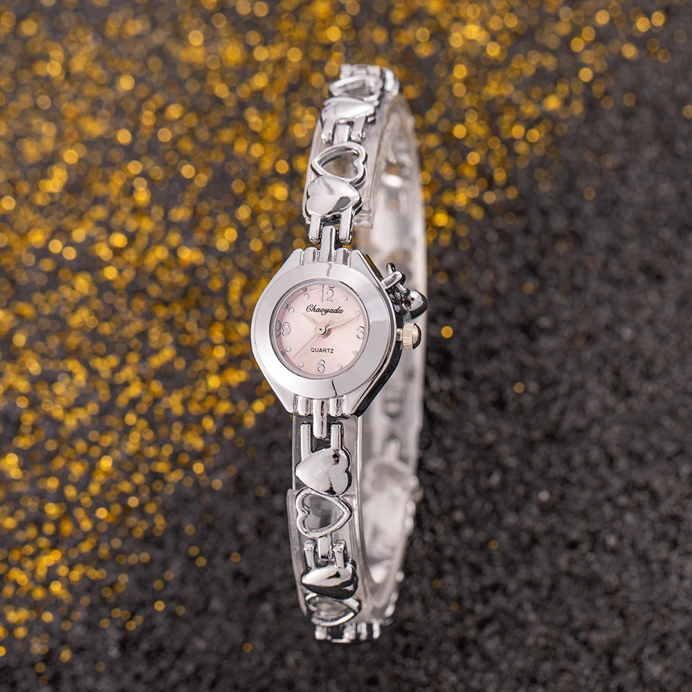 2025 Women Watches Top Brand Luxury Wristwatches Ladies Fashion Gold Stainless Steel Bracelet Watch Female Elegant Clock Women