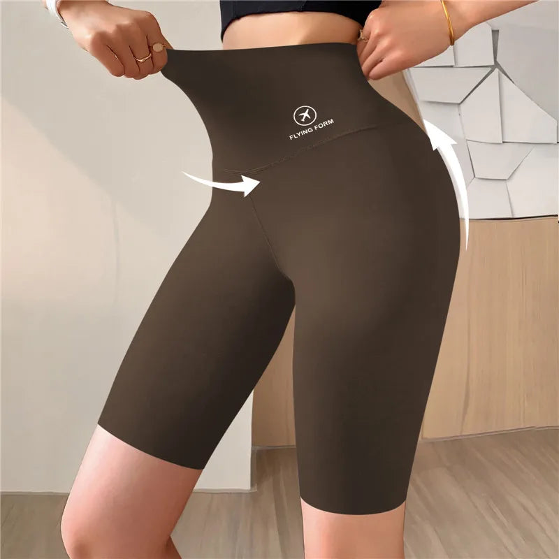 Hot Women Shorts Sports Shorts For Women New Cycling Jogging Fitness High Waist Push Up Gym Shorts Leggings Yoga Shorts