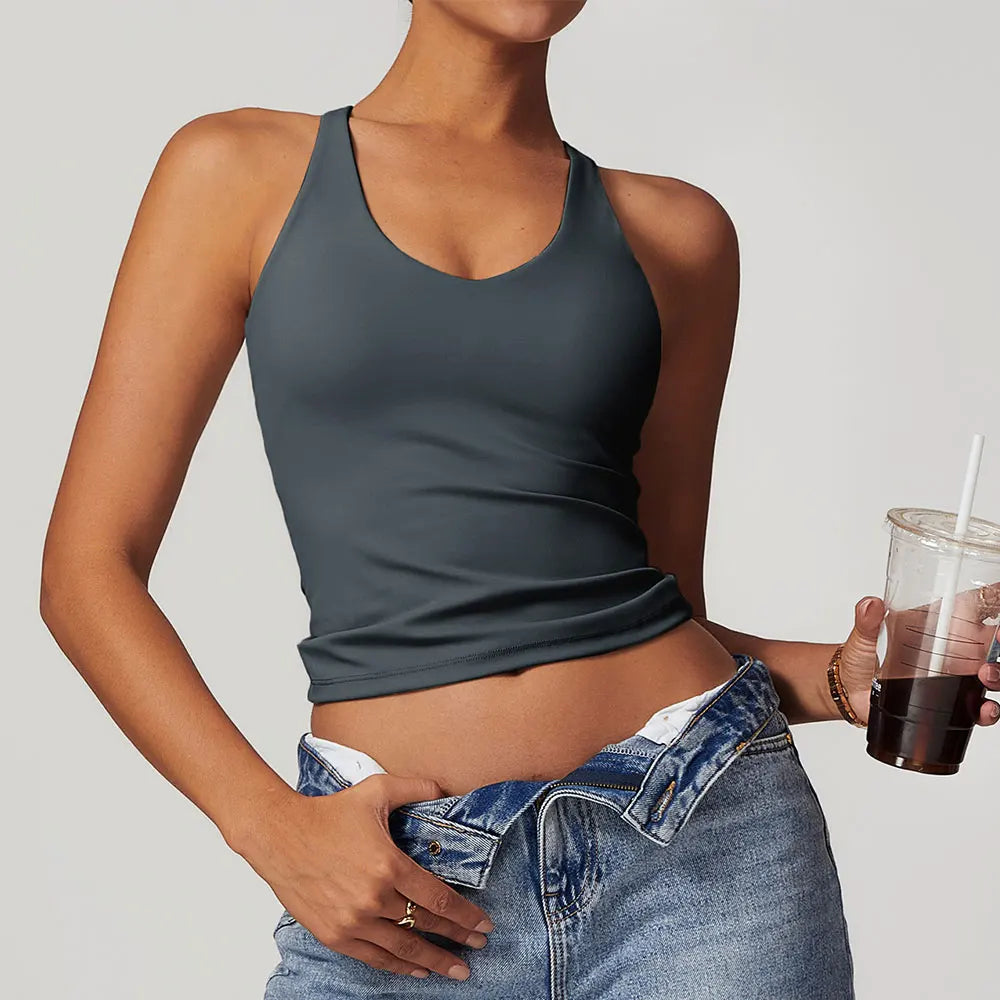 SWELTERING Women Sports Underwear Gym Push Up Bra Training Running Bralette Yoga Top Workout Fitness Tank Top Women Sports Vest