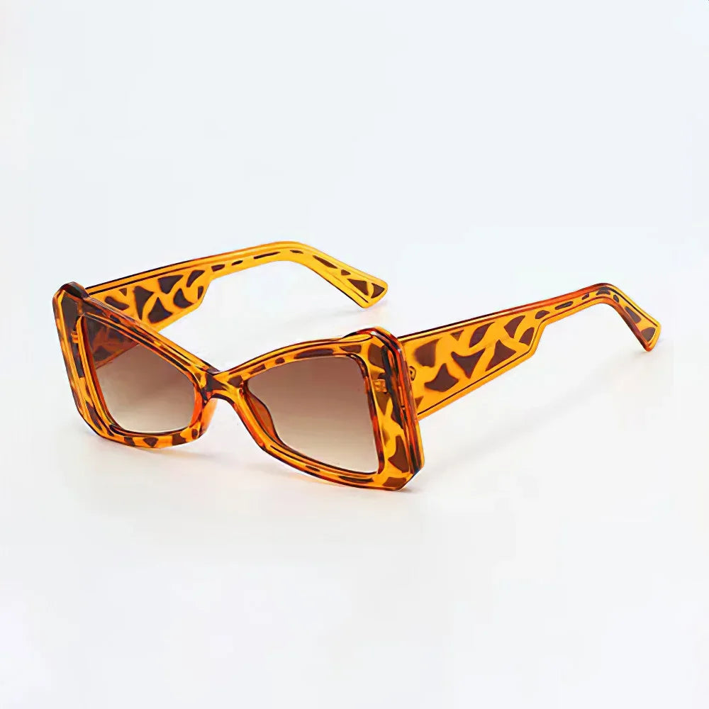 2025 Geometric Sunglasses for Women Angular Borders Modern Artistic Sense Fashionable Items Novelty Glasses Women's Glasses