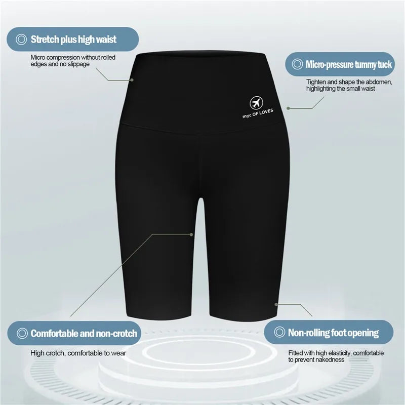 Hot Women Shorts Sports Shorts For Women New Cycling Jogging Fitness High Waist Push Up Gym Shorts Leggings Yoga Shorts