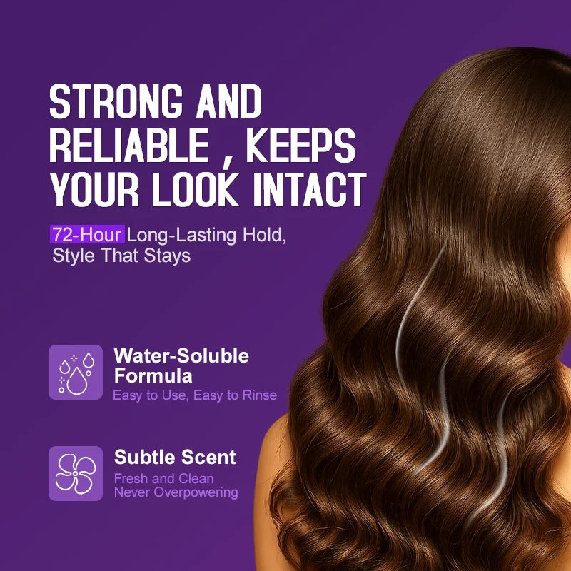 PURC Argan Oil Wig Styling Spray for Women Smooth Shiny Anti-Frizz Heat Protection Professional Wig Hair Care 100ml