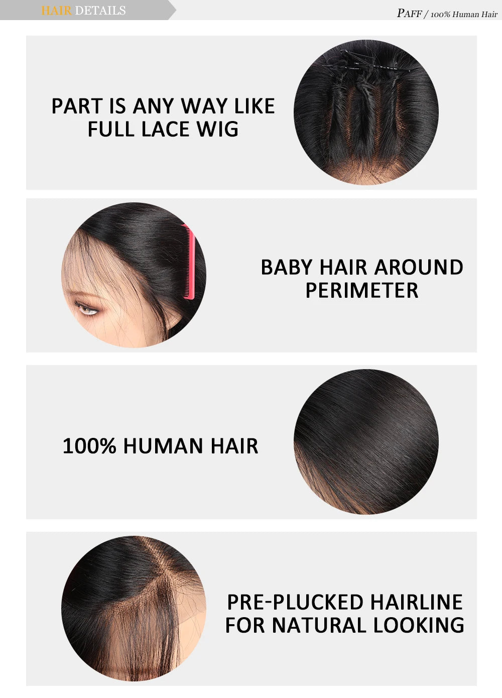Long Kinky Curly Human Hair 30inch Natural Black 13x6 HD Lace Front Wigs Brazilian Free Part Pre plucked with Baby Hair Glueless