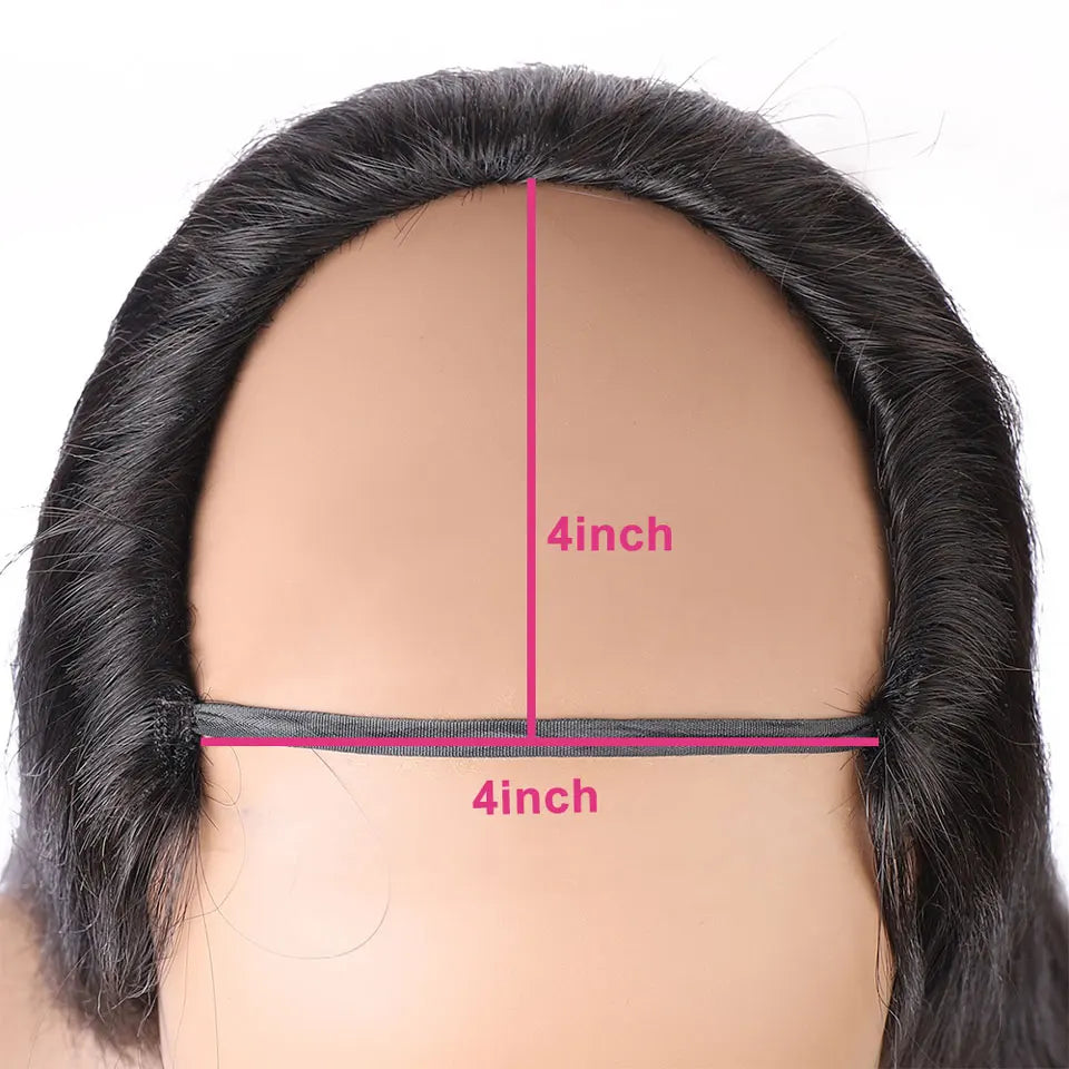 Ishow U Part Wig Human Hair 250 Density Straight Human Hair Wigs Cheap No Leave Out Brazilian Full Machine Made U Shape Wig