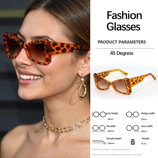 2025 Geometric Sunglasses for Women Angular Borders Modern Artistic Sense Fashionable Items Novelty Glasses Women's Glasses