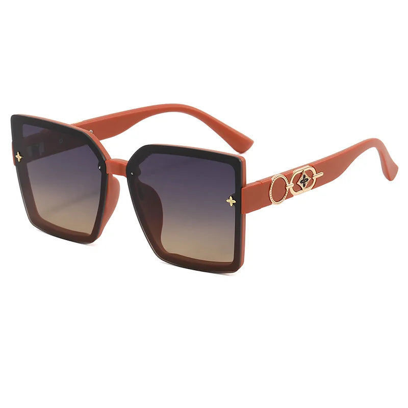 Polarized Sunglasses for Women | 100% UV Protection | Scratch-Resistant Lenses | Trendy Square Frame | Lightweight & Comfortable