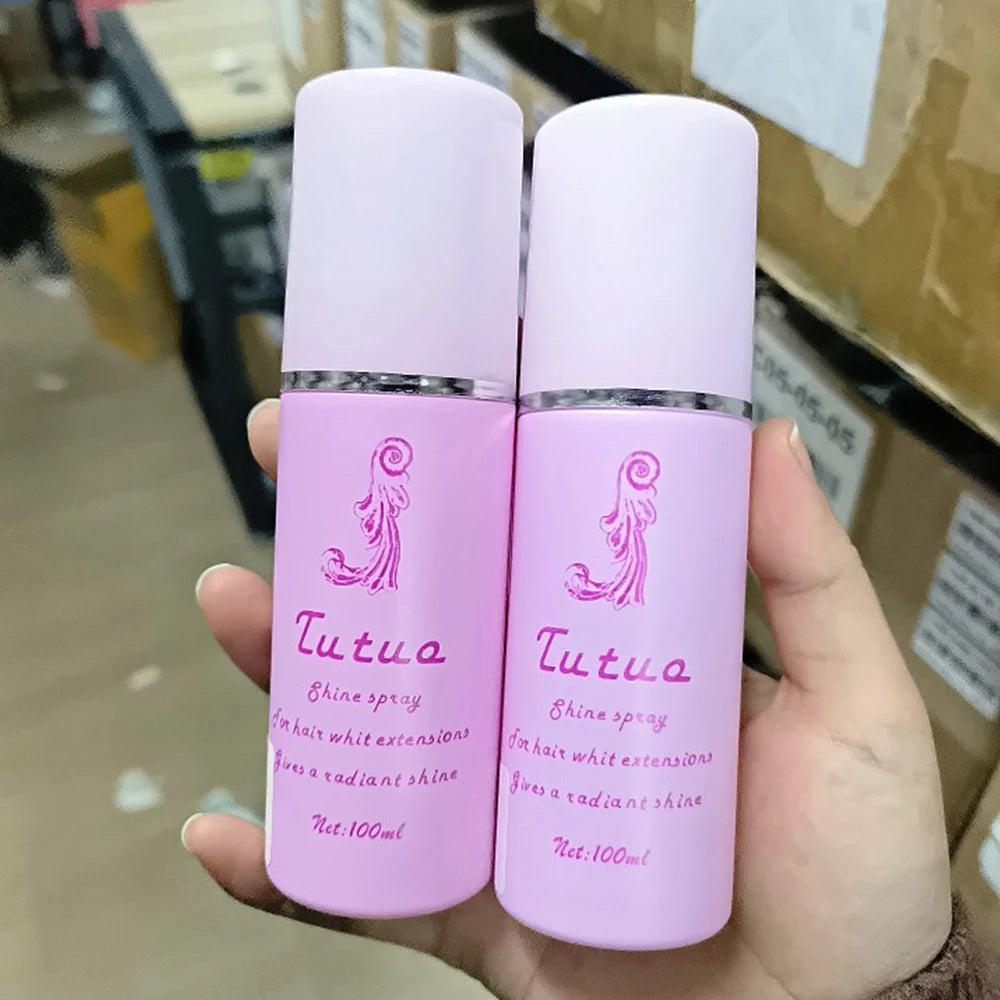 Wig Care Spray Hair System Anti-Frizz Smoothing AntiTangle Protection Synthetic Hair Anti-Static Conditioner Spray