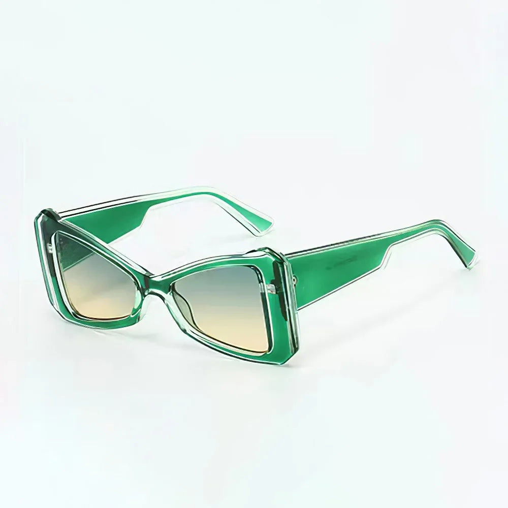 2025 Geometric Sunglasses for Women Angular Borders Modern Artistic Sense Fashionable Items Novelty Glasses Women's Glasses