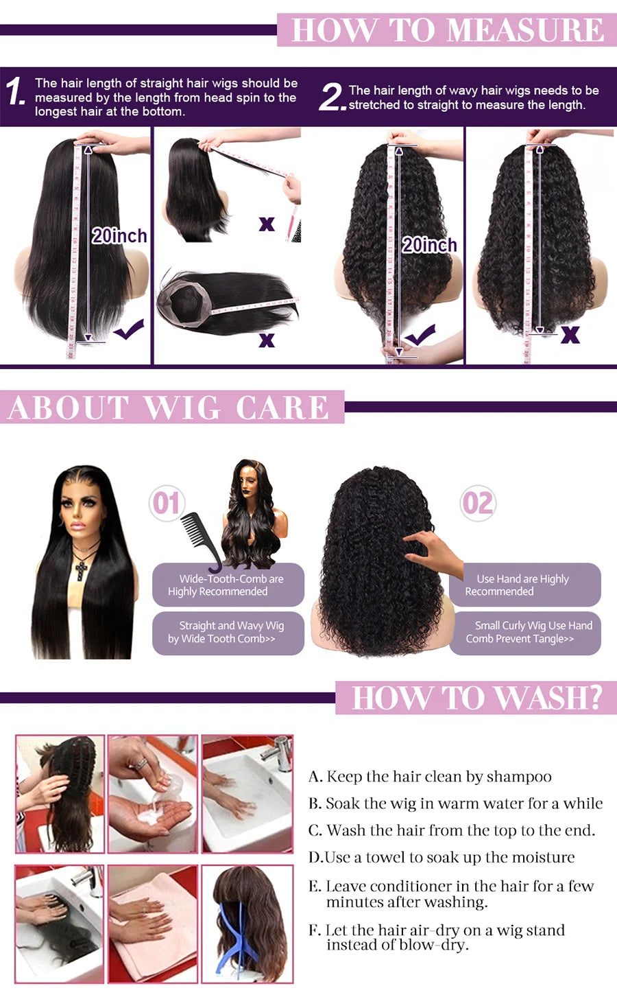 WowAngel 250% Pre Bleached 13x6 HD Lace Front Wigs 34in Glueless Straight Human Hair Wigs Pre Plucked Brazilian Hair For Women