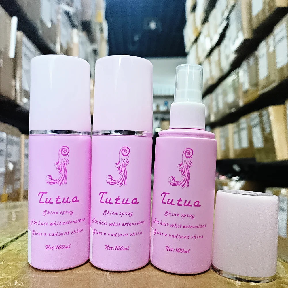 Wig Care Spray Hair System Anti-Frizz Smoothing AntiTangle Protection Synthetic Hair Anti-Static Conditioner Spray