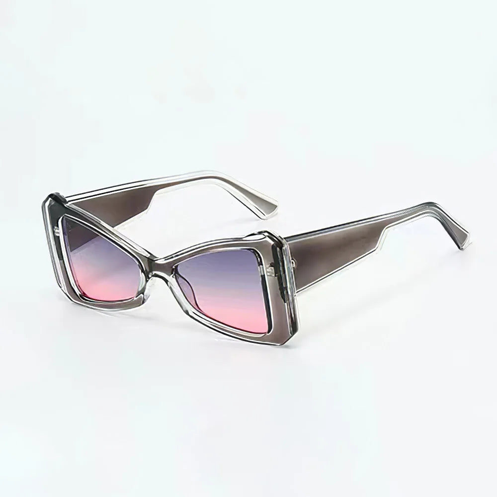 2025 Geometric Sunglasses for Women Angular Borders Modern Artistic Sense Fashionable Items Novelty Glasses Women's Glasses