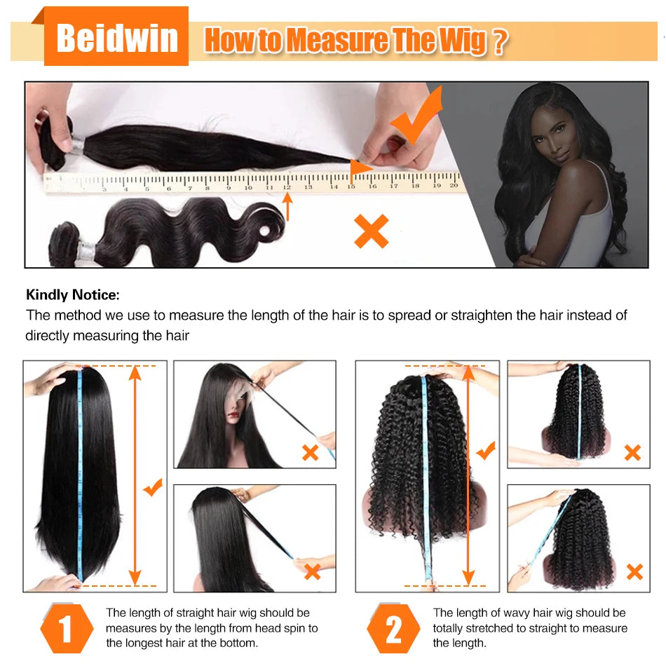 180 Density 30 Inch Straight Human Hair Wigs 4C Kinky Edges Wigs Human Hair 13X4 lace Front Glueless Wigs Human Hair Wig Pre Cut