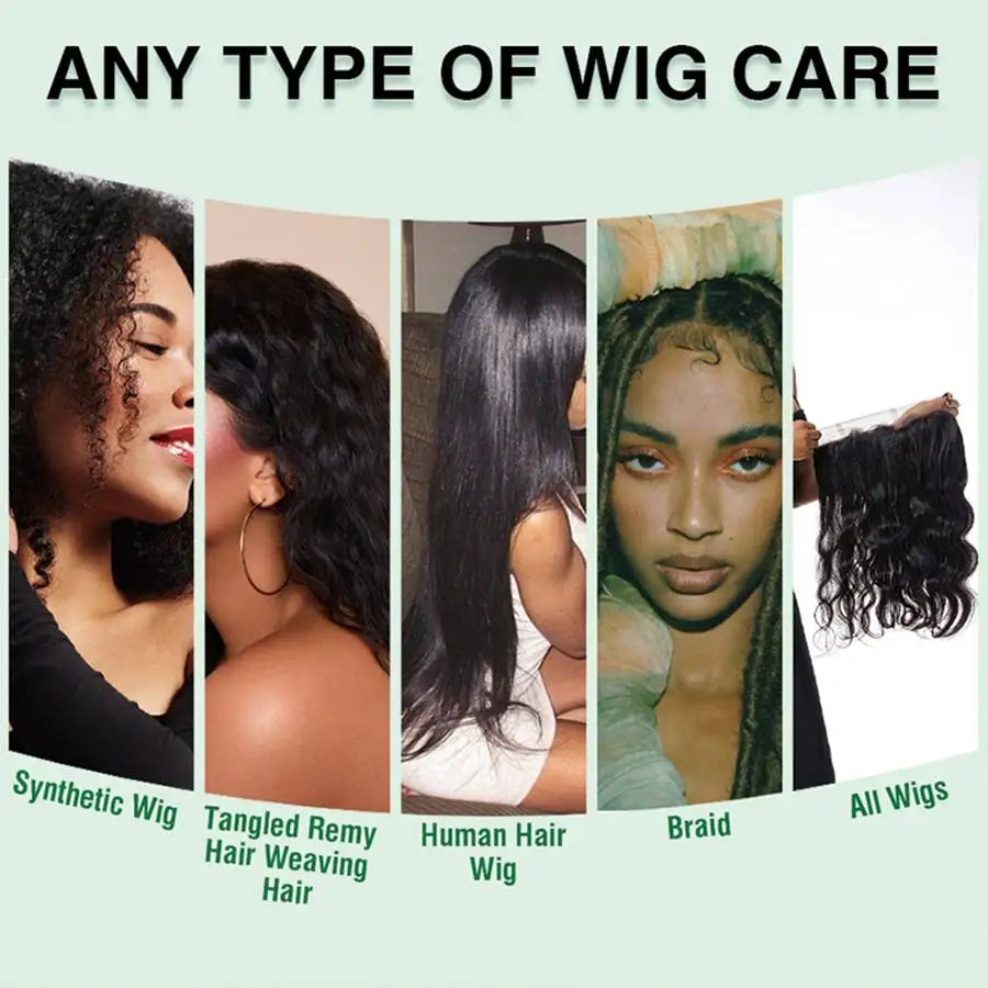 100ml Wig Milk Spray Moisturizing Care Spray for Wig Synthetic Hair Prevent Frizz Leave-in Conditioner for Wigs Smooth and Shine
