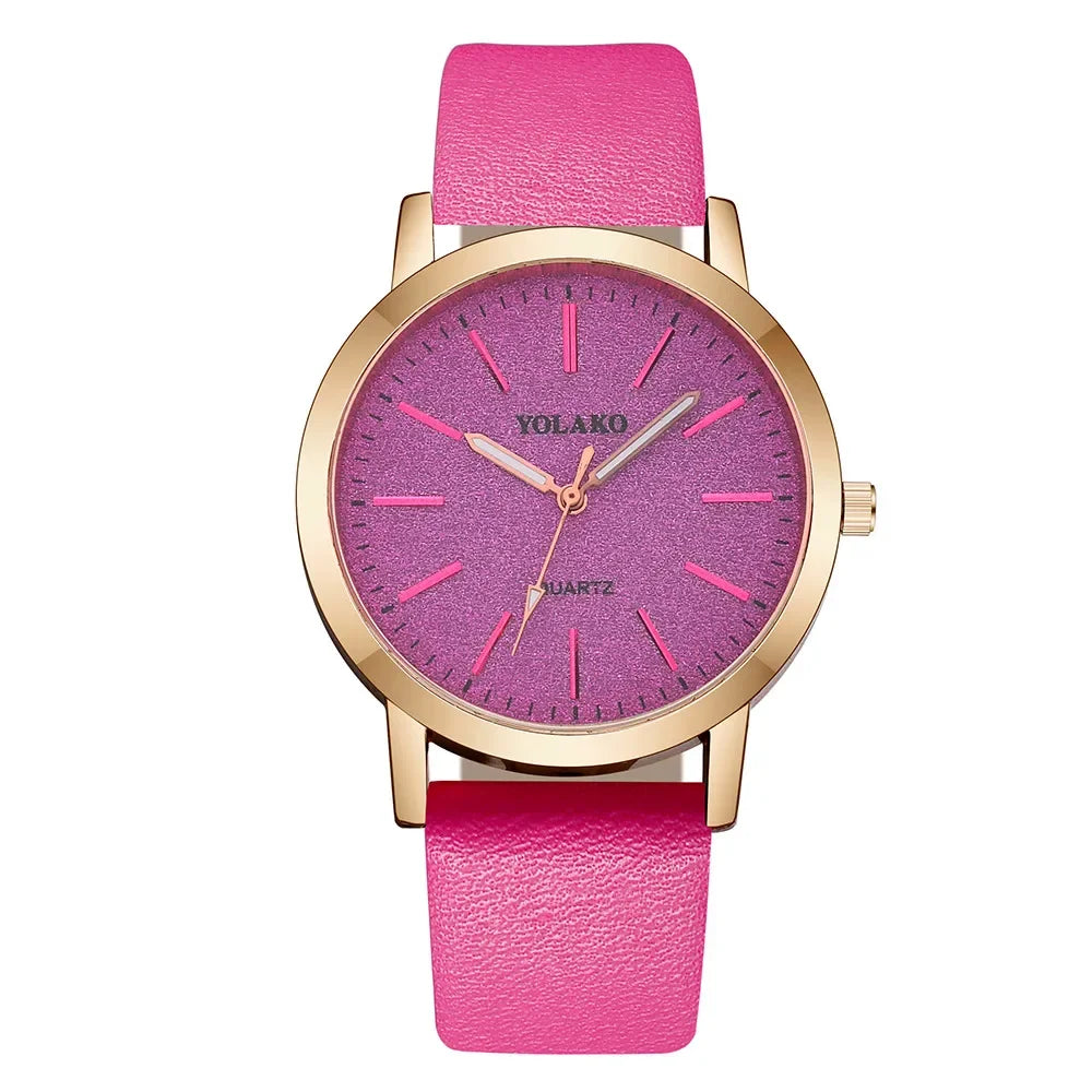 Women Watches Brand Luxury Fashion Ladies Watch Reloj Mujer Leather Watch Women Female Quartz Wristwatches Montre Femme