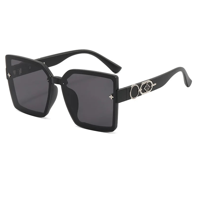 Polarized Sunglasses for Women | 100% UV Protection | Scratch-Resistant Lenses | Trendy Square Frame | Lightweight & Comfortable
