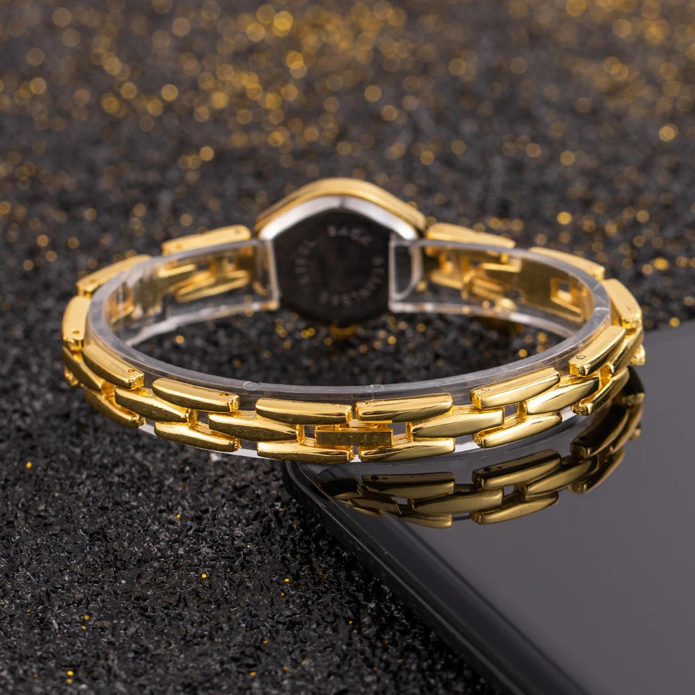 2025 Women Watches Top Brand Luxury Wristwatches Ladies Fashion Gold Stainless Steel Bracelet Watch Female Elegant Clock Women
