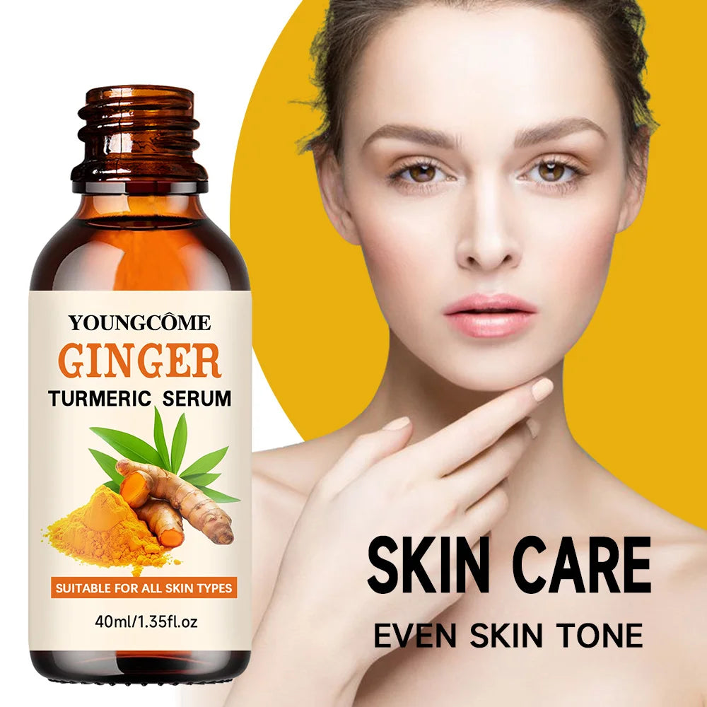 Turmeric Oil Facial Turmeric Serums Deep Moisture Serums Freckle Whitening Serum Nourish Smooth Face Skin Care