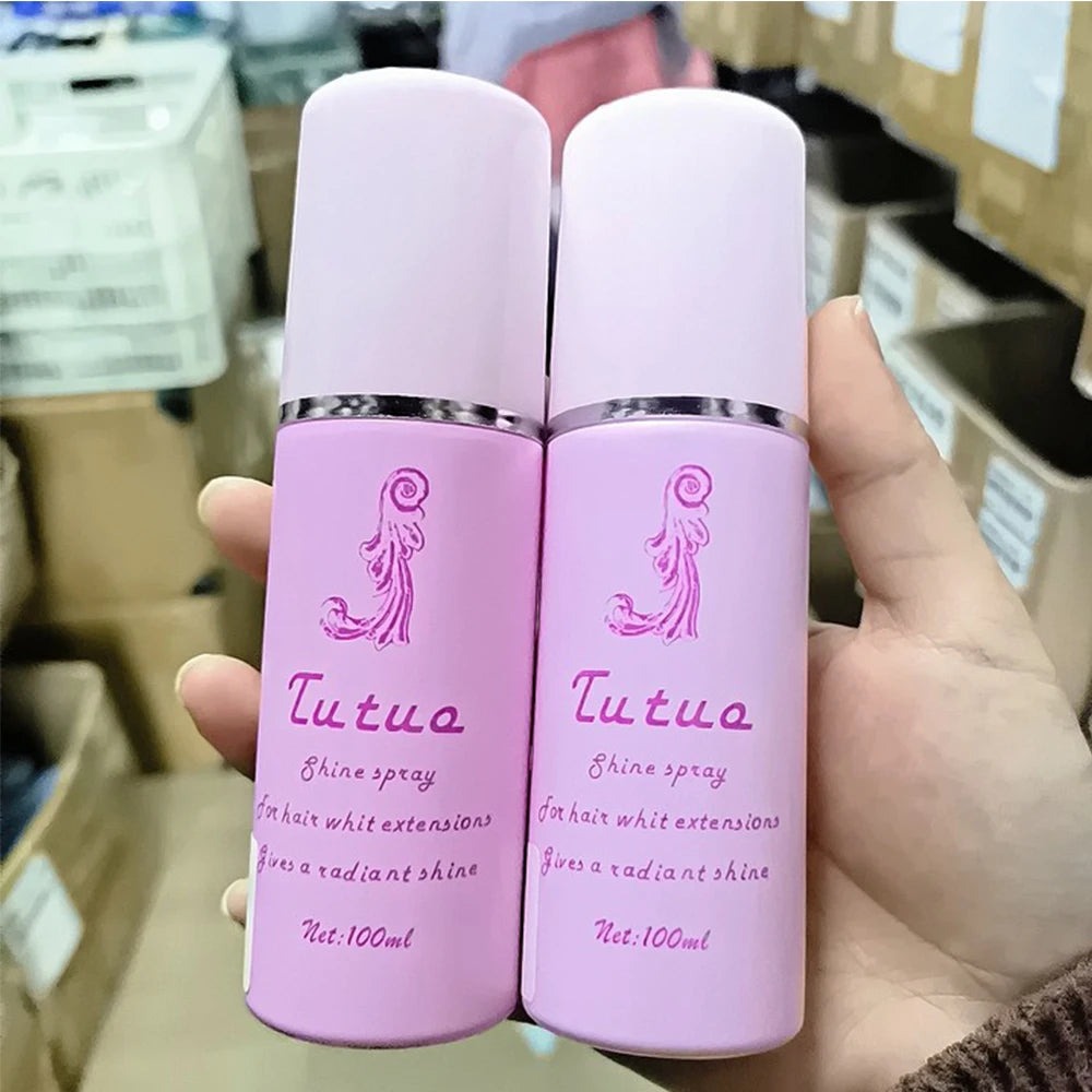 Wig Care Spray Hair System Anti-Frizz Smoothing AntiTangle Protection Synthetic Hair Anti-Static Conditioner Spray