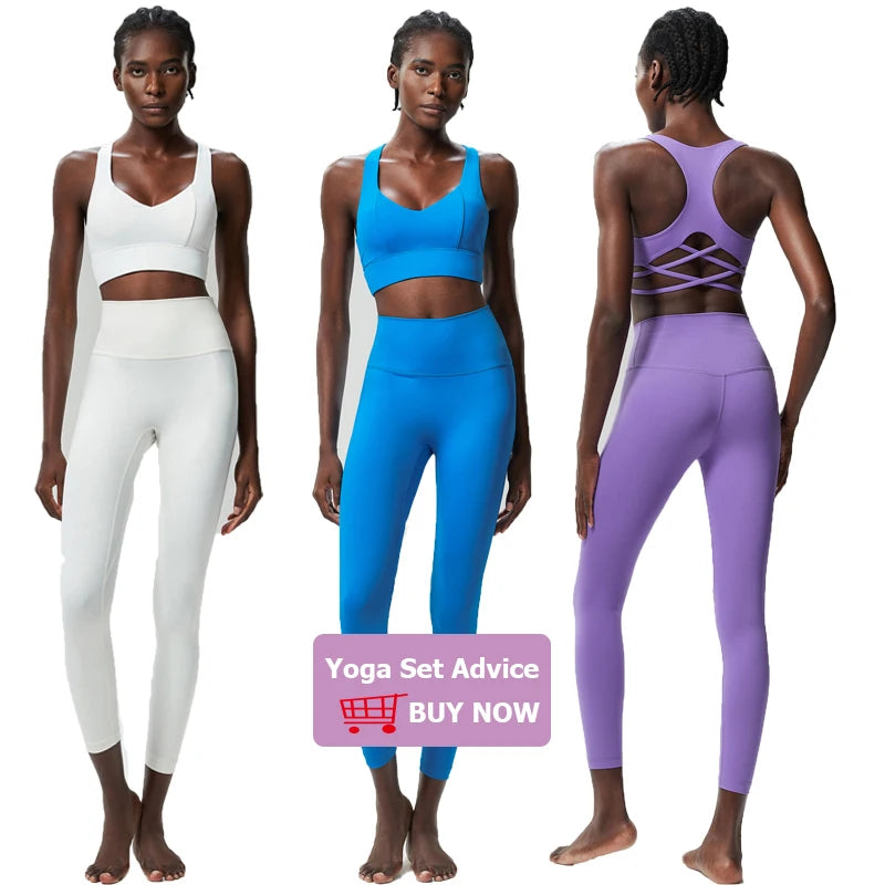Women Fitness Yoga Bra Buttery Soft Gathered Push Up Sports Underwear High Imapact Gym Crop Top Breathable Workout Clothes