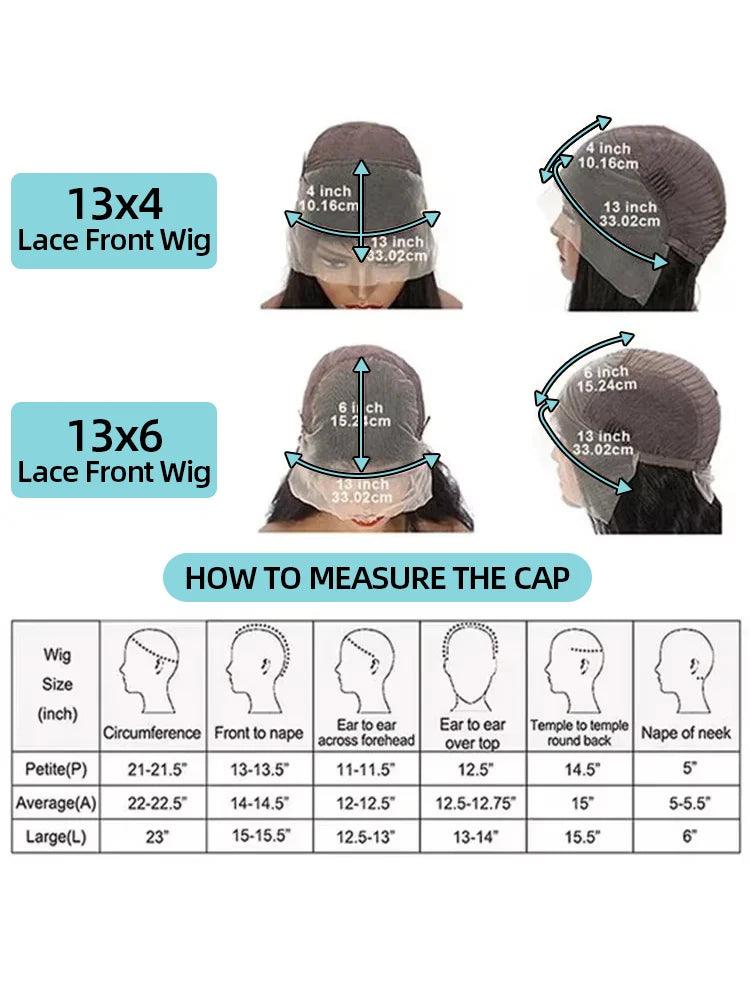 30 Inch HD Transparent 13x6 Water Curly Lace Frontal Human Hair Wigs 200% Brazilian Deep Wave 13x4 Lace Front Wig For Women