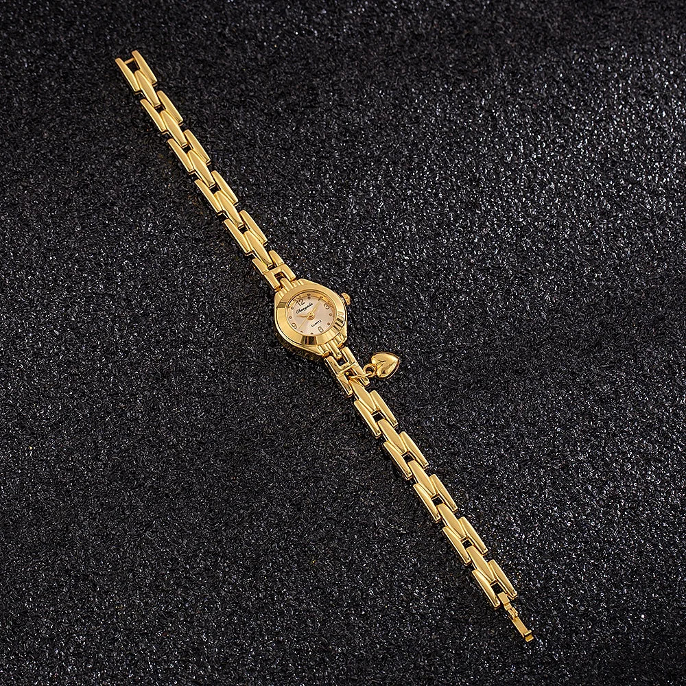 2025 Women Watches Top Brand Luxury Wristwatches Ladies Fashion Gold Stainless Steel Bracelet Watch Female Elegant Clock Women