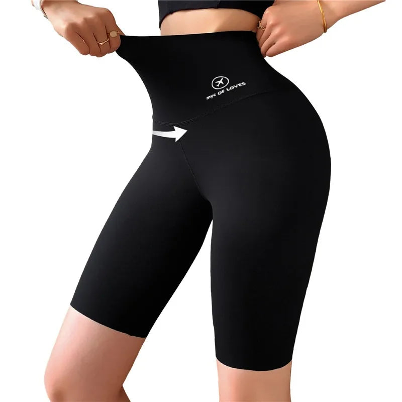 Hot Women Shorts Sports Shorts For Women New Cycling Jogging Fitness High Waist Push Up Gym Shorts Leggings Yoga Shorts