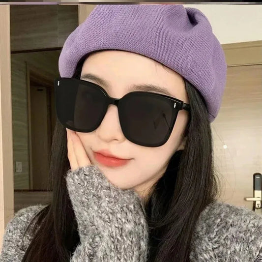 2025 New Fashion Sunglasses Women Brand Designer Retro Rectangle Sun Glasses Female Ins Popular Colorful Vintage Square Eyewear