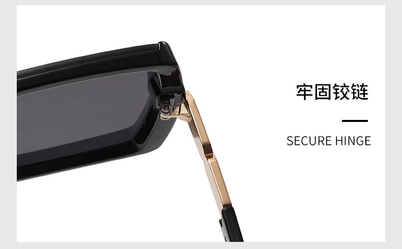 Women's Sunglasses Fashion Big Fram Personality Letter Solid Color Simple Popular Sunglasses Okulary Przeciwsłoneczne Damskie