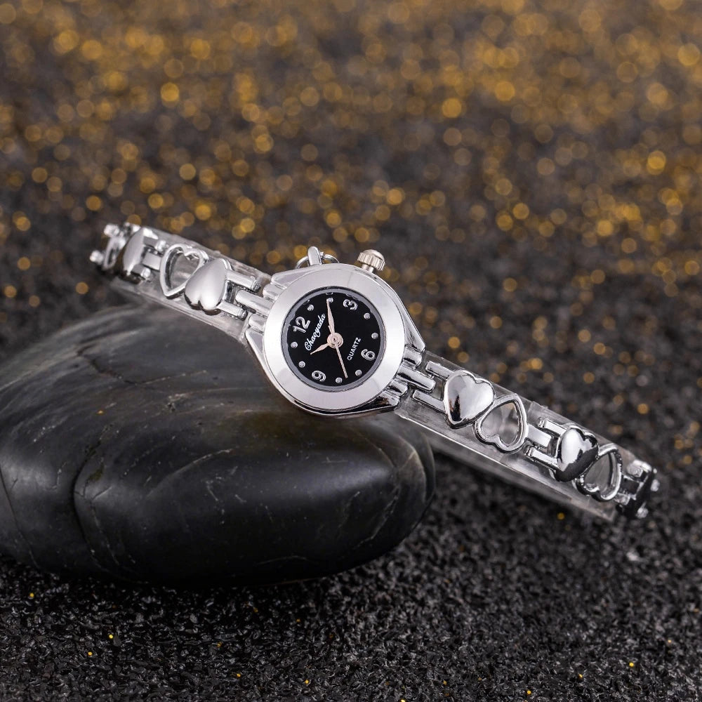 2025 Women Watches Top Brand Luxury Wristwatches Ladies Fashion Gold Stainless Steel Bracelet Watch Female Elegant Clock Women