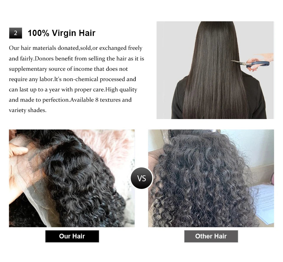 30 Inch Black Human Hair Drawstring Snug Water Wig Glueless 250 Density Hd Invisi Strap 360 Full Lace Frontal Kinky Curly Wig
