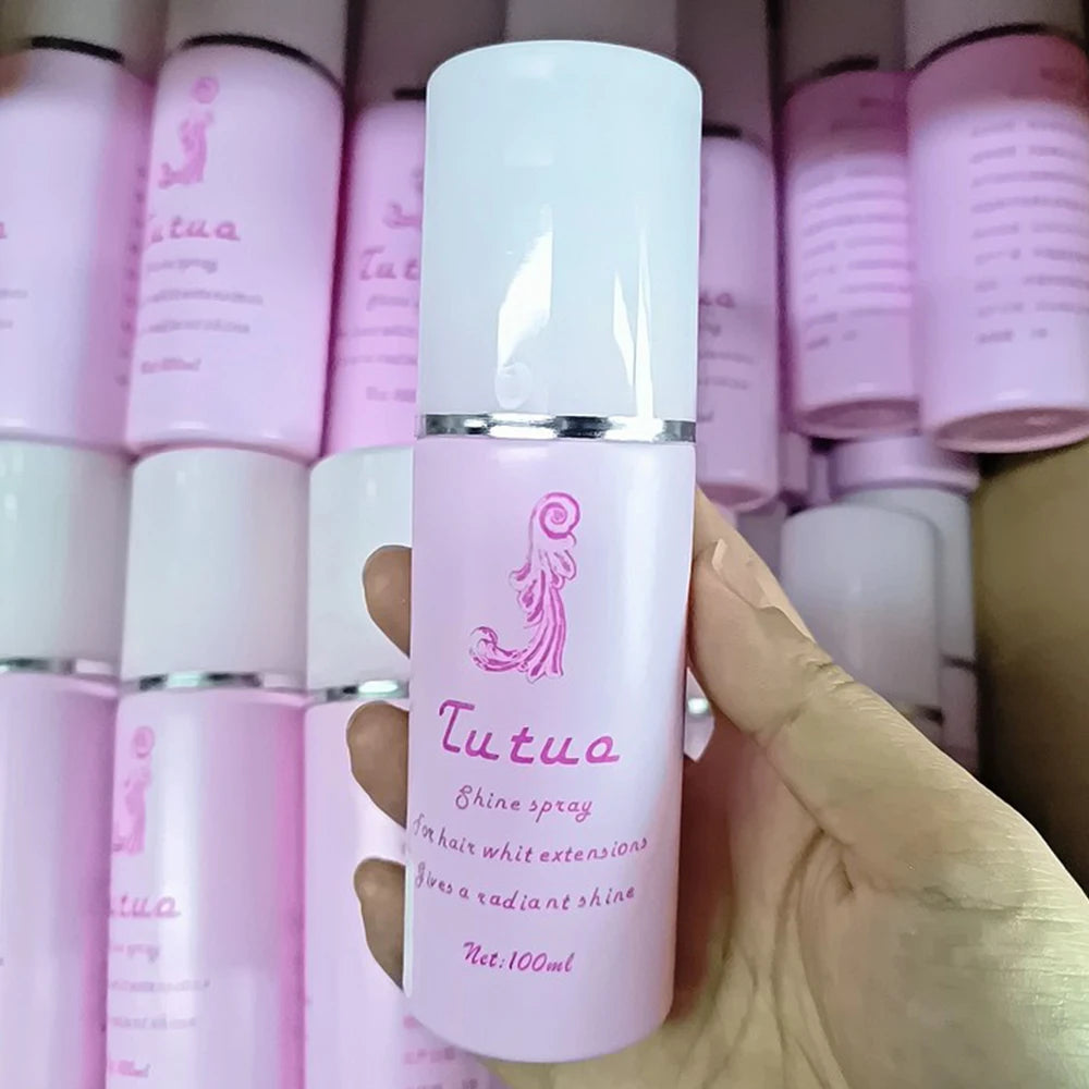 Wig Care Spray Hair System Anti-Frizz Smoothing AntiTangle Protection Synthetic Hair Anti-Static Conditioner Spray