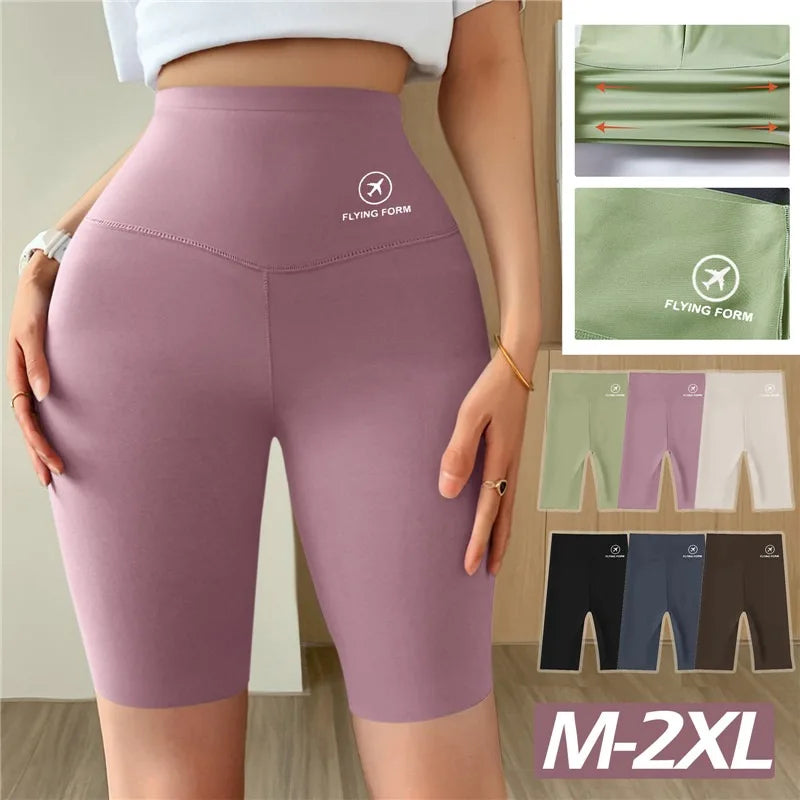 Hot Women Shorts Sports Shorts For Women New Cycling Jogging Fitness High Waist Push Up Gym Shorts Leggings Yoga Shorts