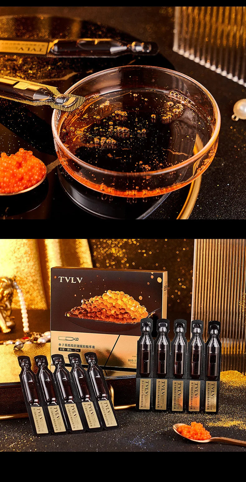 Caviar Serums Stick Caviar Collagens Moisturizing Serums 10 Sticks/Box Caviar Tightening Facial Serums