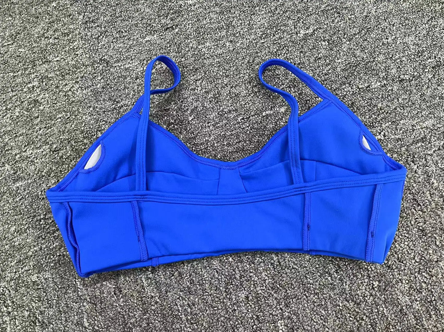 Women Fitmness Backless Gym Running Push Up Yoga Sports Tops Breathable Wrapped Yoga Sports Bras Padded Underwear Female